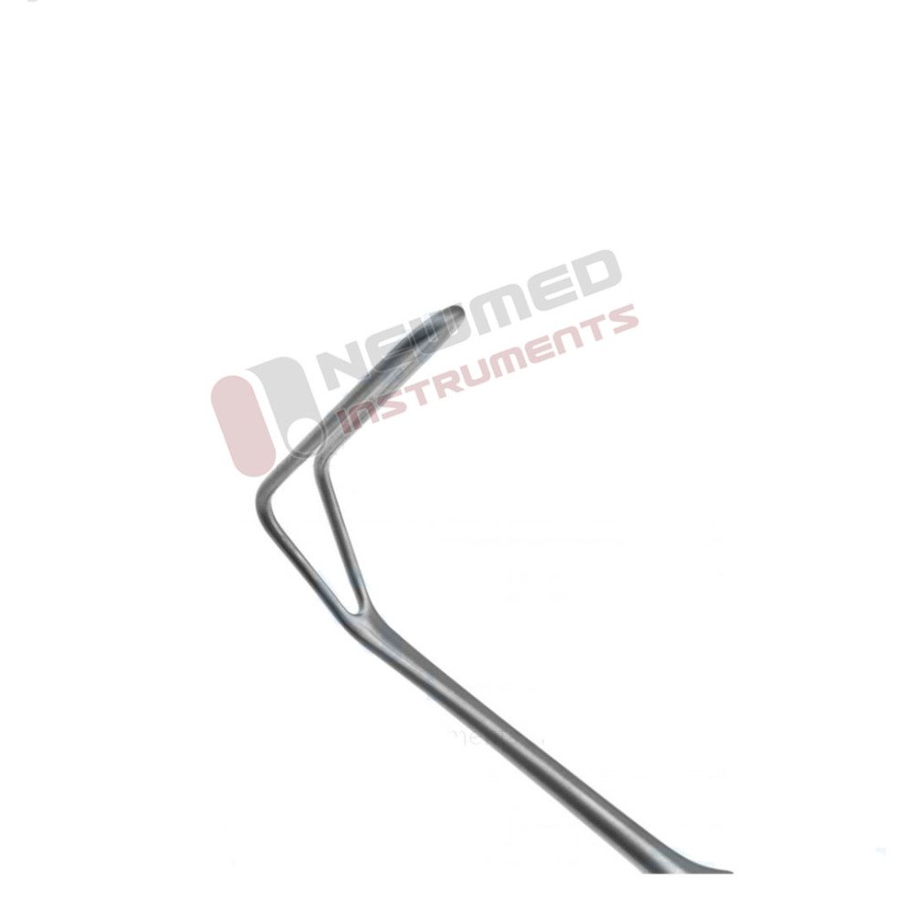 Aufricht nasal retractor, 7'', 8.0mm wide, fenestrated blade