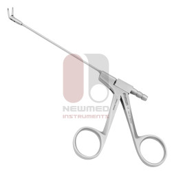 Grasping nasal forceps with suction