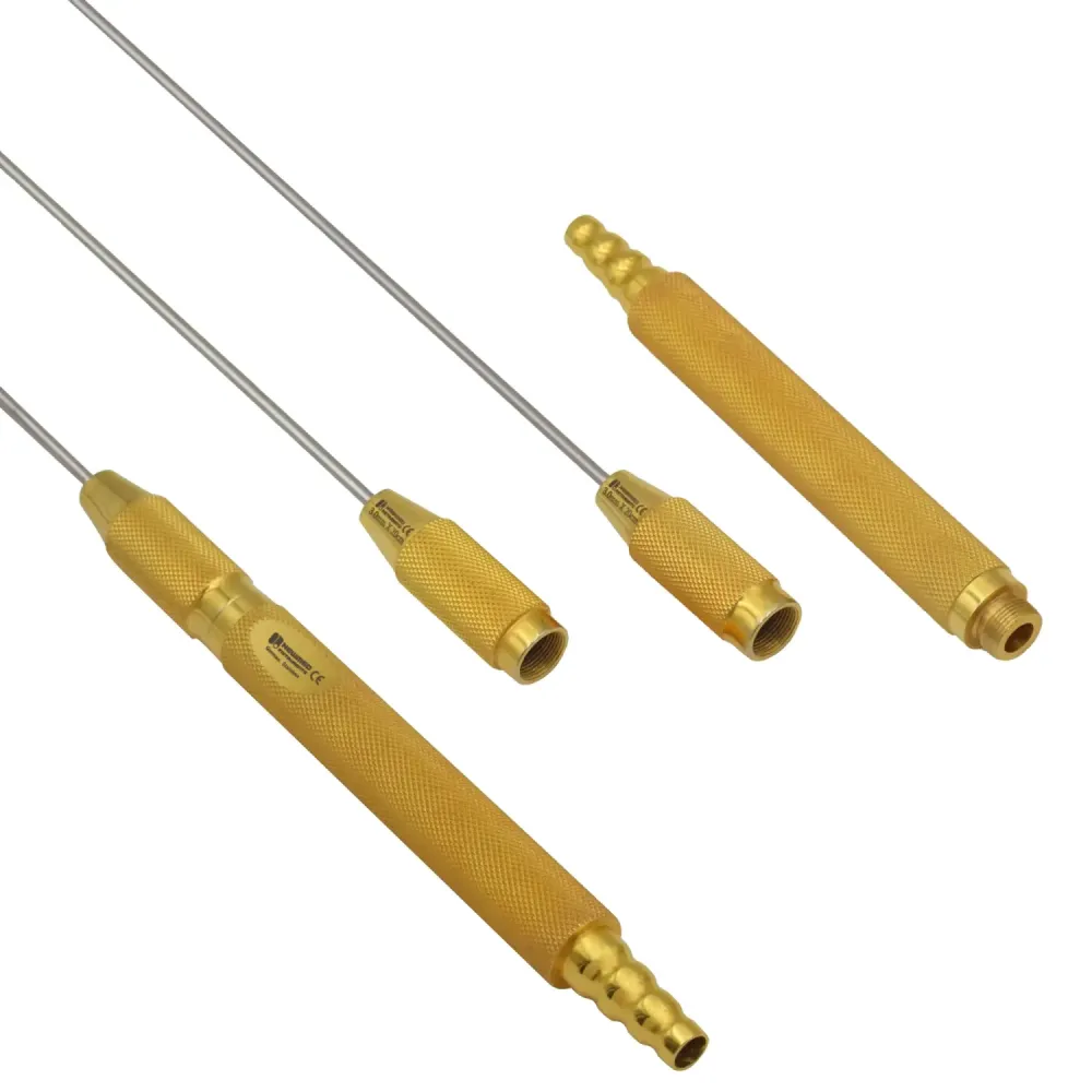 Cánula de liposucción Becker Basket, conector roscado Nouvag