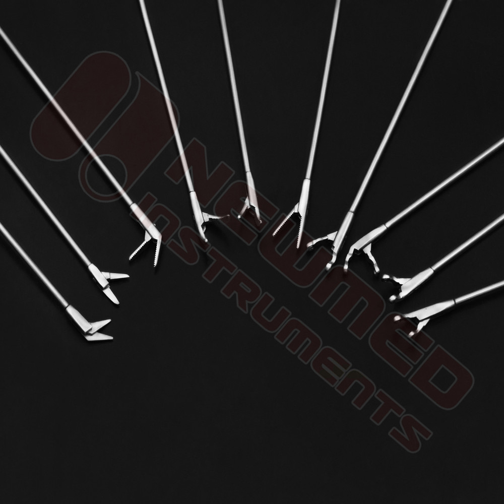 Micro Laryngeal Forceps and Scissors Set Micro Laryngeal Forceps and Scissors Set