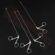 Micro Laryngeal Forceps and Scissors Set Micro Laryngeal Forceps and Scissors Set