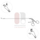 Angled laryngeal vocal cord retractor