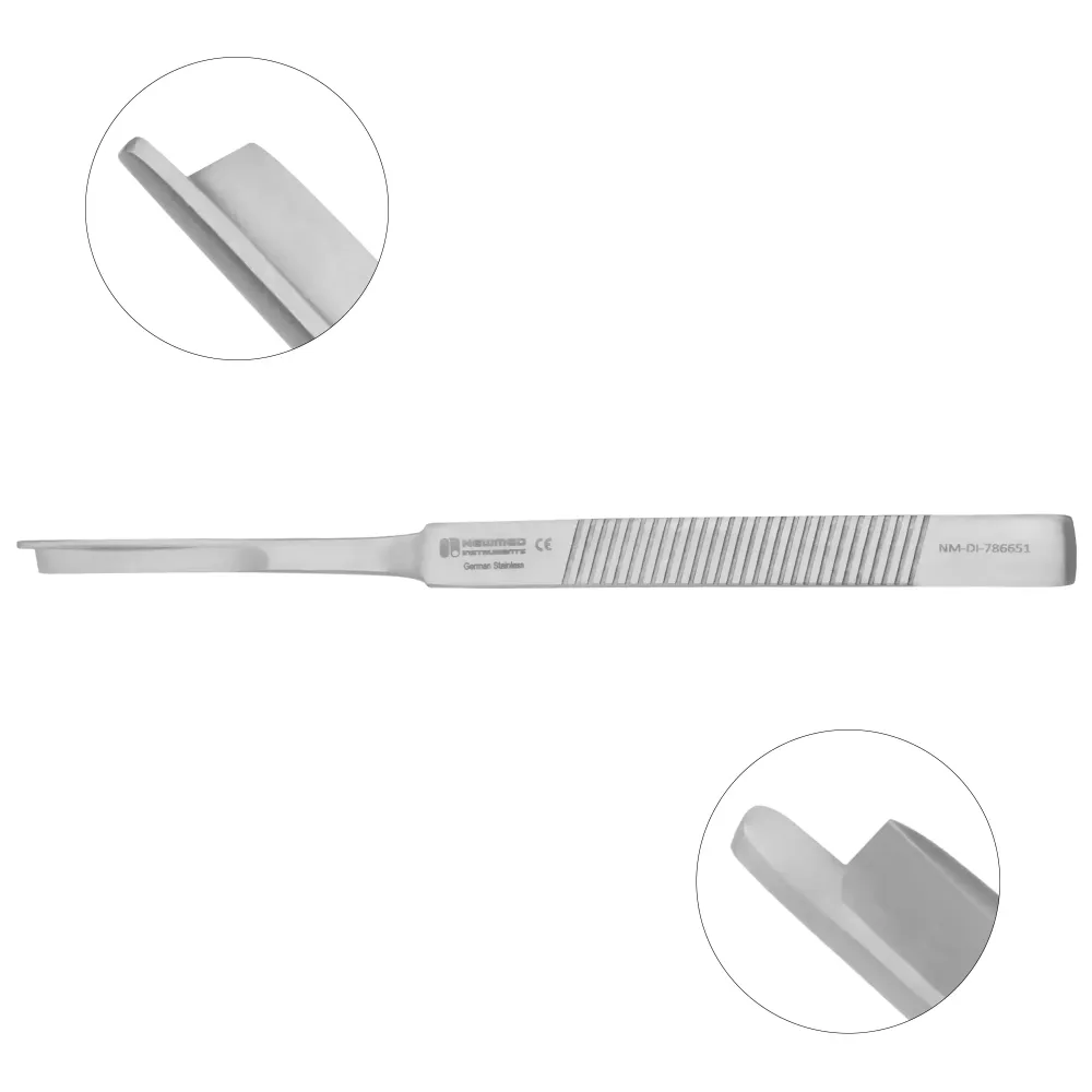 Osteótomo lateral de Parkes recto - borde de protección simple
