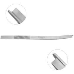 Angled Nasal Osteotome With Guard Angled Nasal Osteotome With Guard