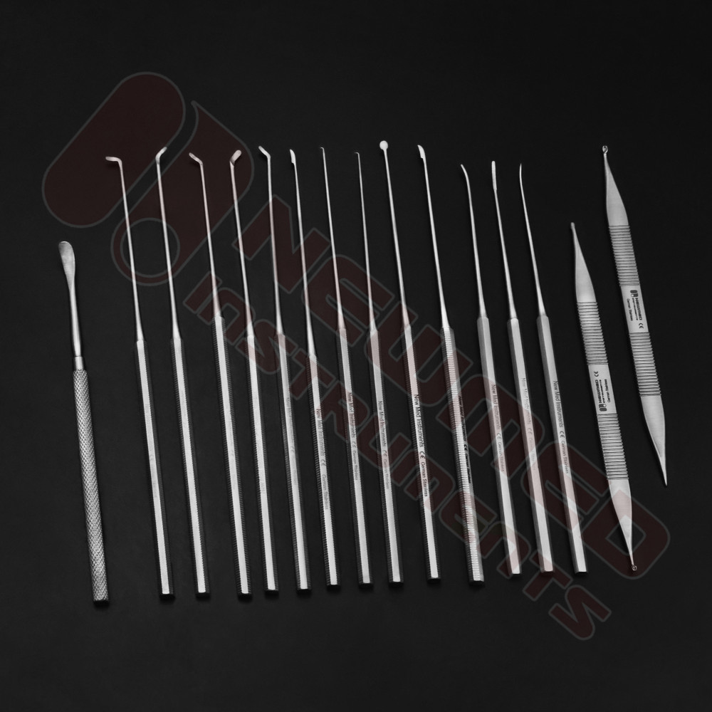Tympanoplasty Micro Ear Surgery Set No 2 Tympanoplasty Micro Ear Surgery Set No 2