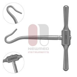  T-Shaped Wire Saw Hook Handle