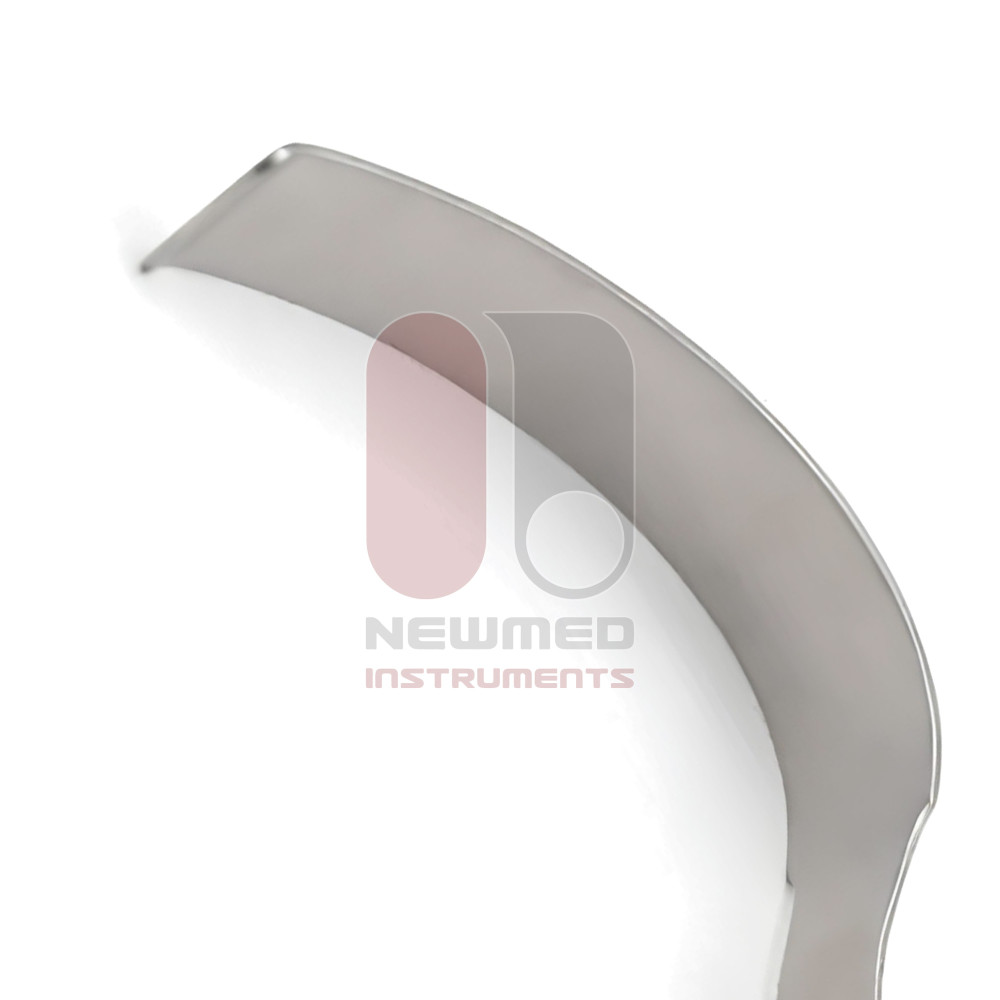 Leriche Retraktor – Atraumatisch, breite Klinge Leriche Retraktor – Atraumatisch, breite Klinge