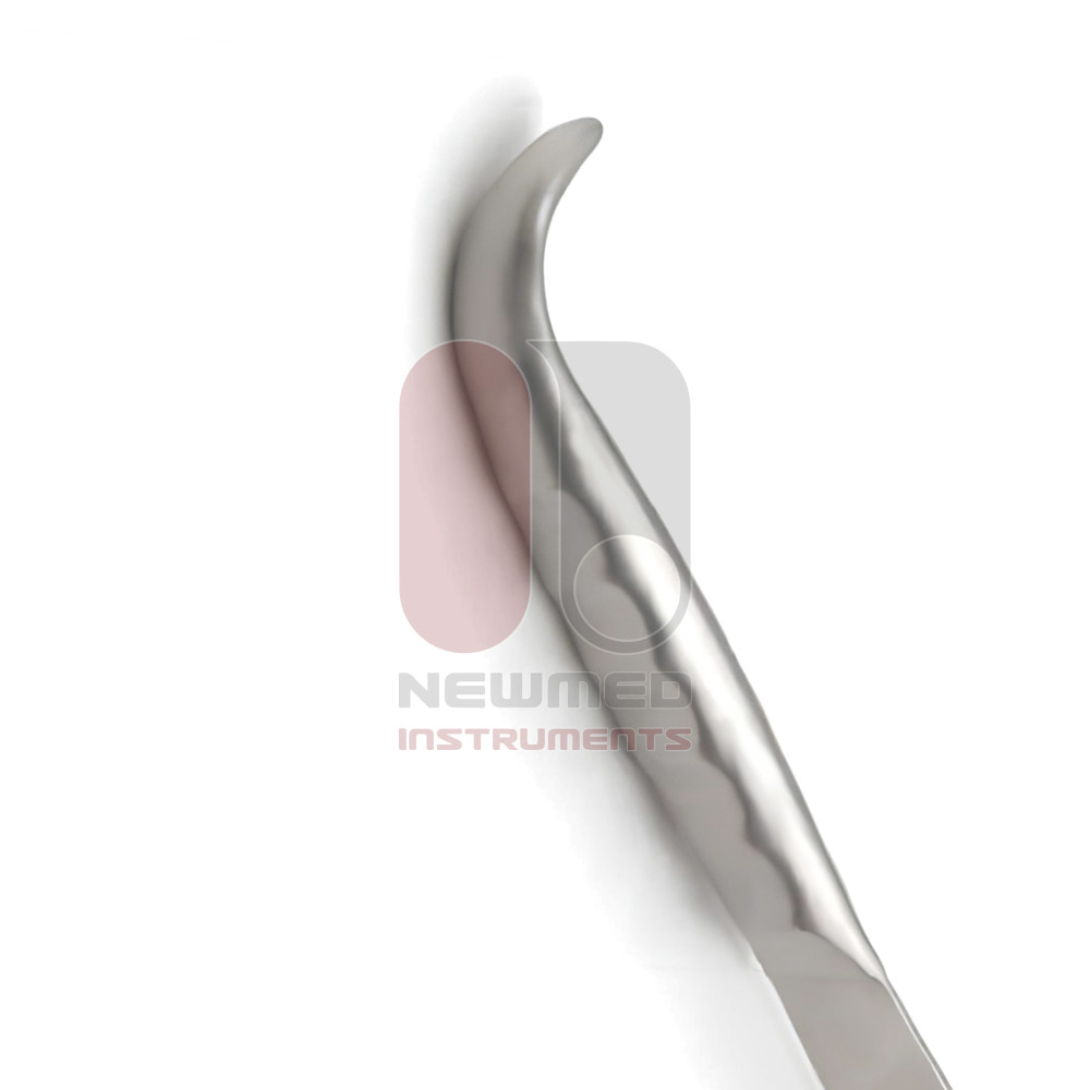 Leriche Retraktor – Atraumatisch, breite Klinge Leriche Retraktor – Atraumatisch, breite Klinge