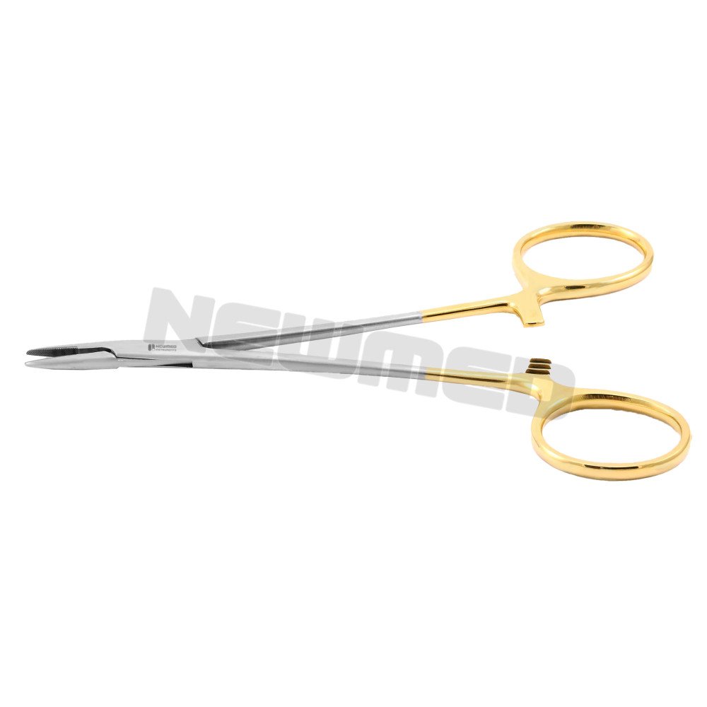 PAR Needle Holder - Tungsten Carbide Delicate Serrated Jaw