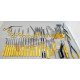 Rhinoplasty Instruments Set of 50 Pcs, Complete Set of Nasal Surgery Tools