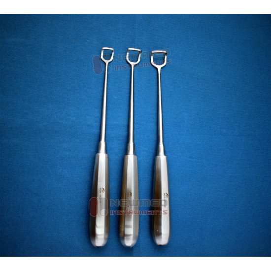 Barnhill Adenoid Curette Set of 3 Pcs