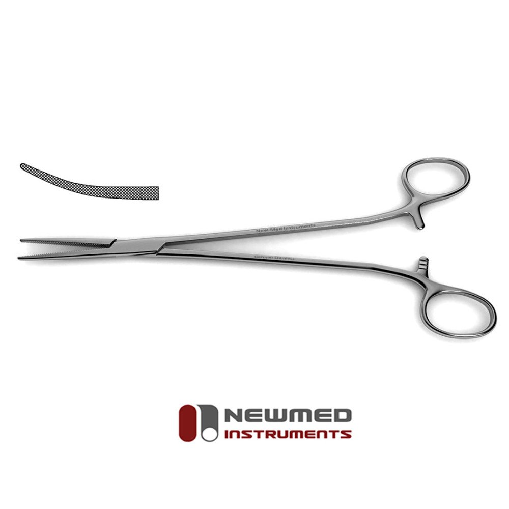 Bengola Forceps - Curved Cross Serrated Jaws