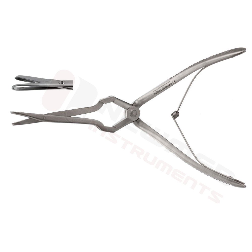 Jansen-Middleton Septum Through Cutting Forceps - Double Action