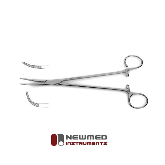 Schnidt Tonsil & Artery Forceps - 1 Open Ring, Curved