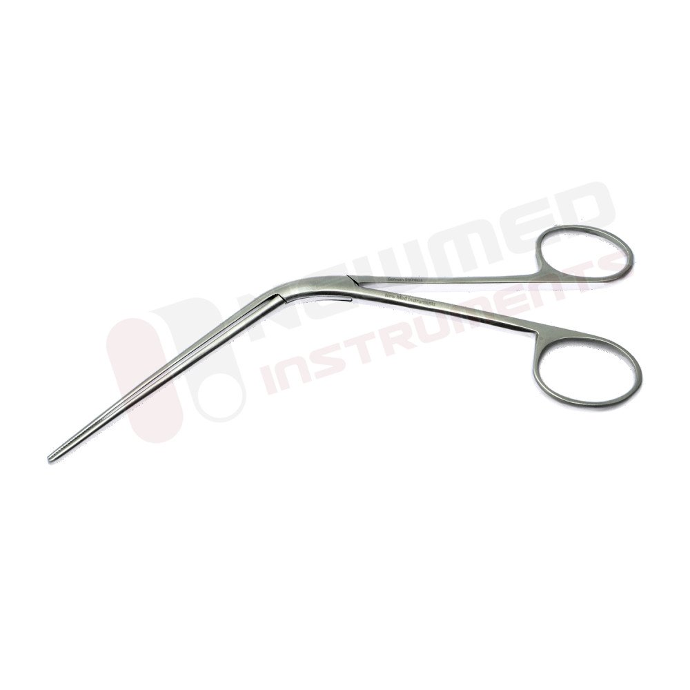 Tilley Nasal Dressing Forceps - Serrated Jaws, Angled