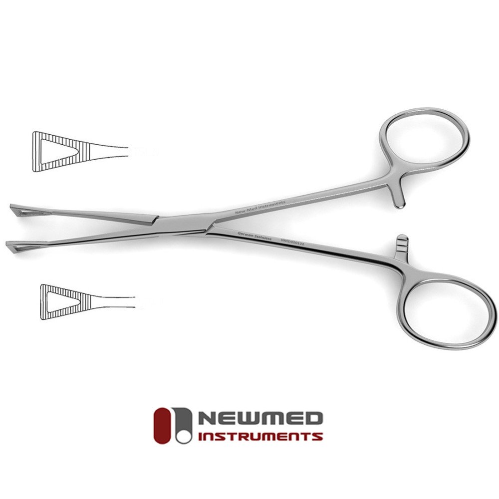 Pennington Tissue Grasping Forceps - 12.0 mm wide jaws