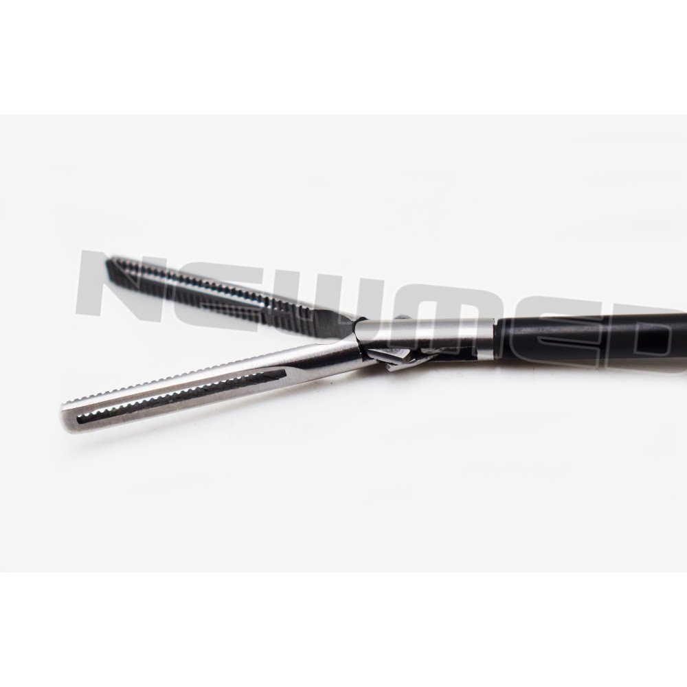 DORSEY Grasper, Double-action, 5mm, 45cm, 30mm Jaw Complete Instrument, Insulated Shaft