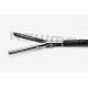 DORSEY Grasper, Double-action, 5mm, 45cm, 30mm Jaw Complete Instrument, Insulated Shaft