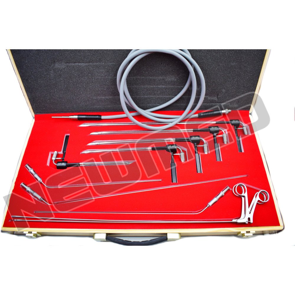 Rigid Esophagoscope Complete Set With Box