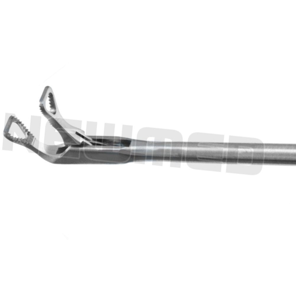 Kleinsasser Micro Laryngeal Alligator Forceps, original model, Triangular fenestrated serrated jaws