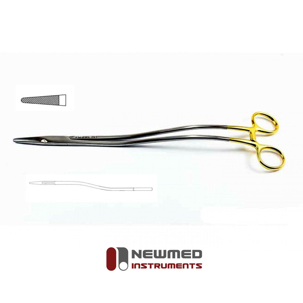 Bozeman Needle Holder - Tungsten Carbide, S-Shaped / Angled