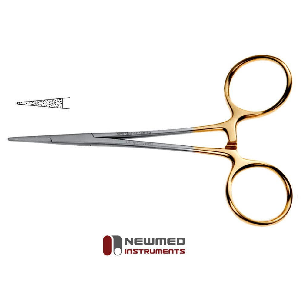 Tebbetts Ultra-Delicate Needle Holders - Tungsten Carbide Diamond Surface Jaw