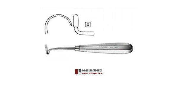 Daniel Gubisch Rib Raspatory - Left Right | New Med Instruments