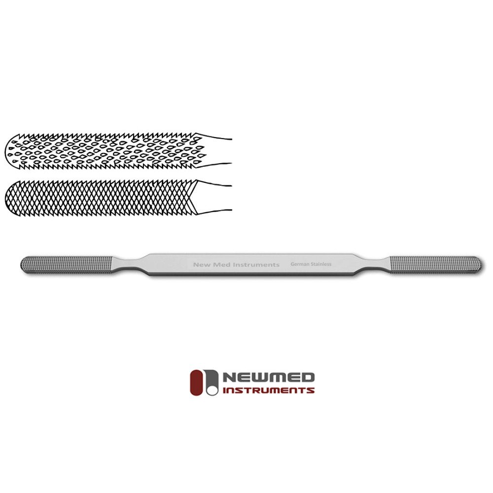 Fomon Nasal Rasp Double Ended - 4 Working Surfaces