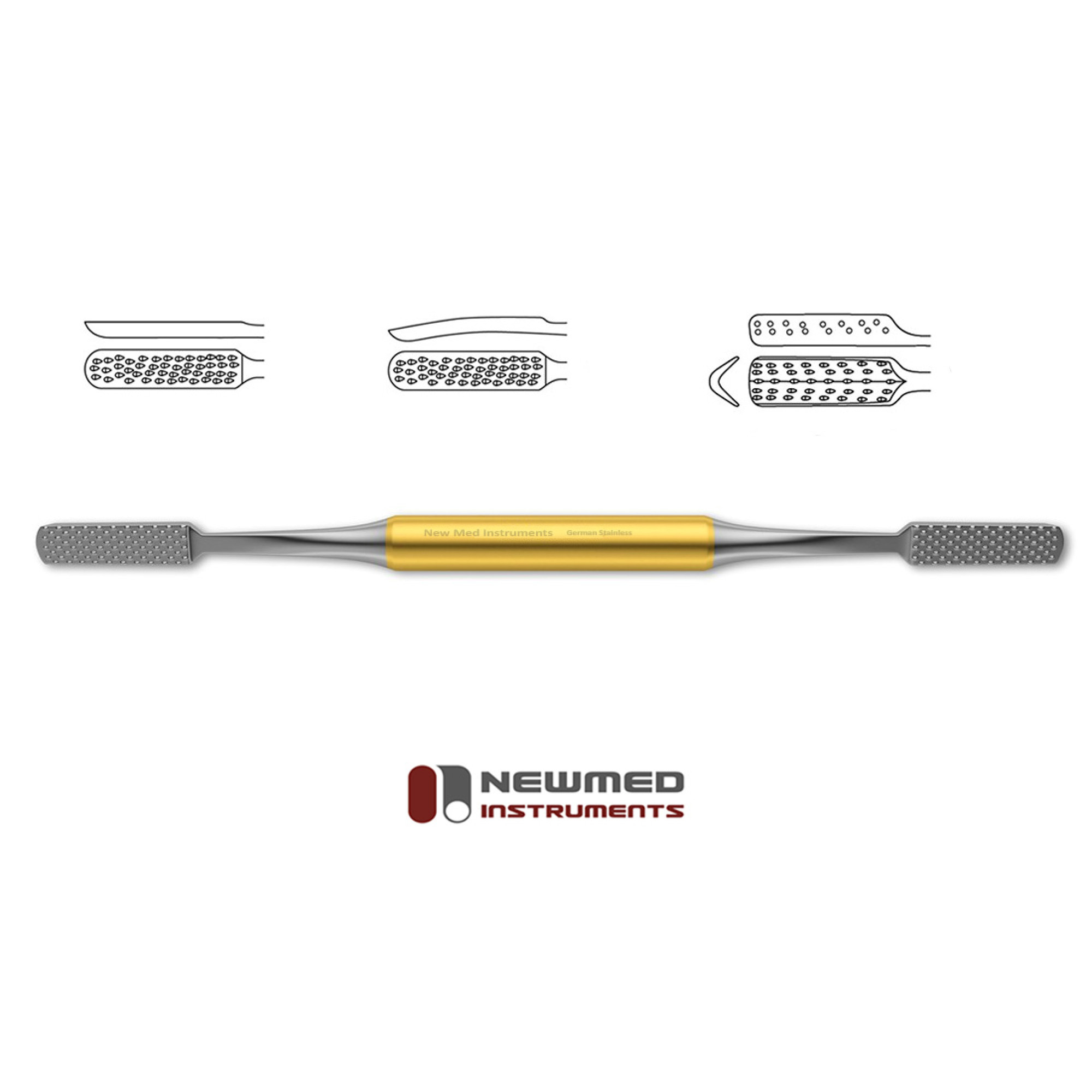 Obwegeser Nasal Push / Pull Rasp - Delicate Nasal Rasp - Tungsten ...