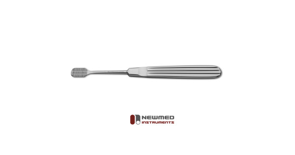 Rubin Nasal Frontal Rasp - Glabella button Rasp | New Med Instruments