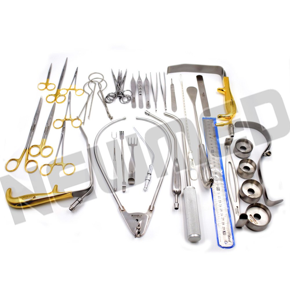 Breast Augmentation Instrument Set, Stainless Steel