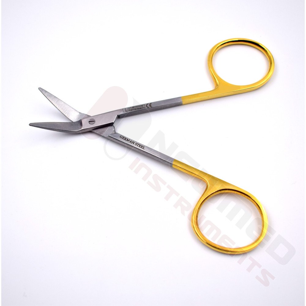 Converse Graefe Nasal Scissor Angled, Blunt Tips - Tungsten Carbide