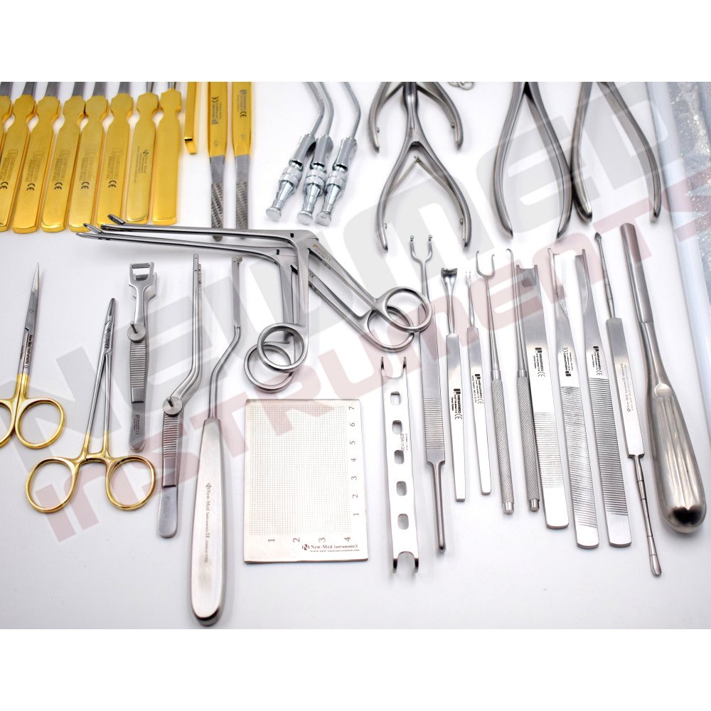 New Med Rhinoplasty Instruments Set of 55 Pcs