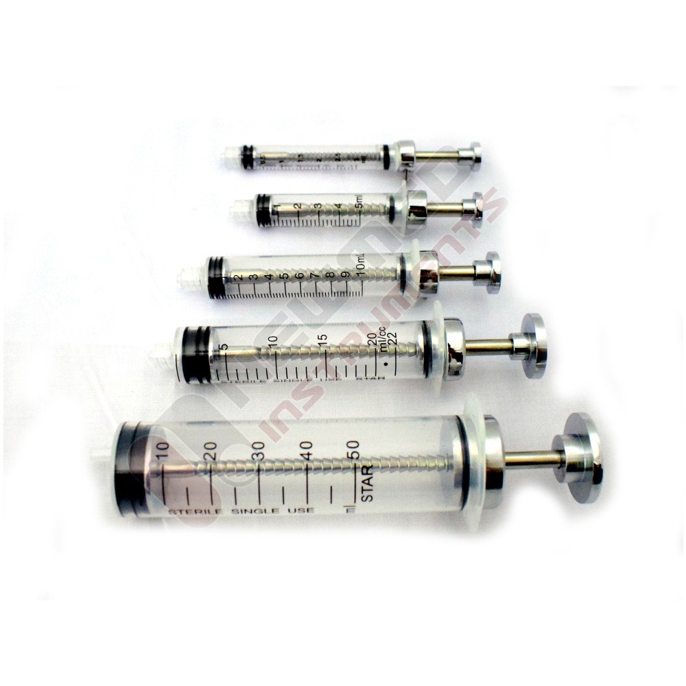 Automatic Taralock Fat Syringes Set of 5 Pcs