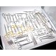 Thyroidectomy Instruments Set of 53 Pcs