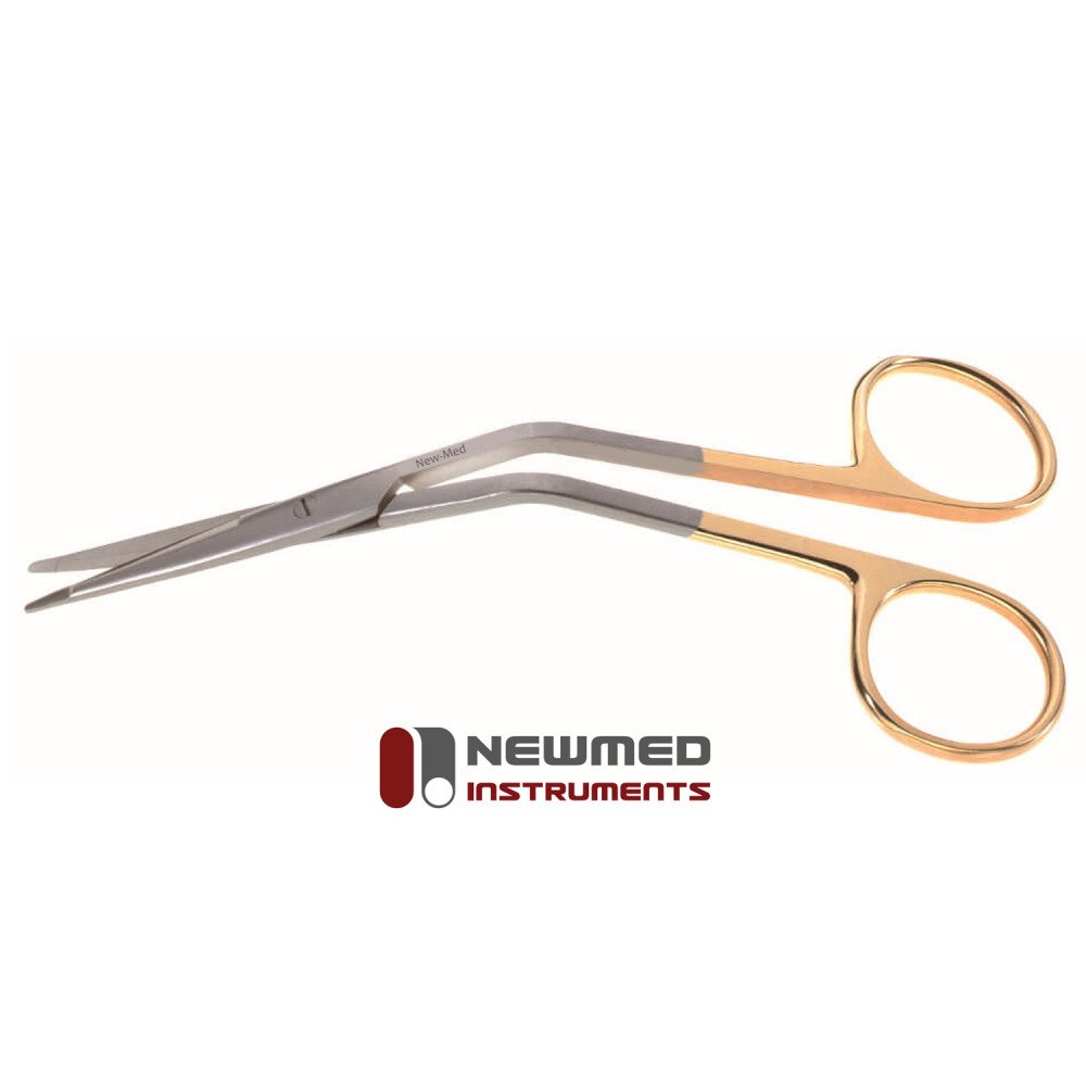 Aston SuperCut Scissors, 5 1/2" (14cm), Angled, Serrated Blades With Tungsten Carbide