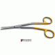 Cottle Dorsal Scissors, Angled, Serrated (Tungsten Carbide)