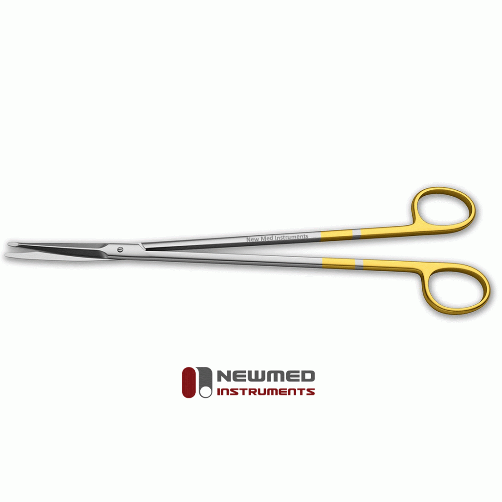 Gorney Face Lift Scissors - Tungsten carbide, Serrated