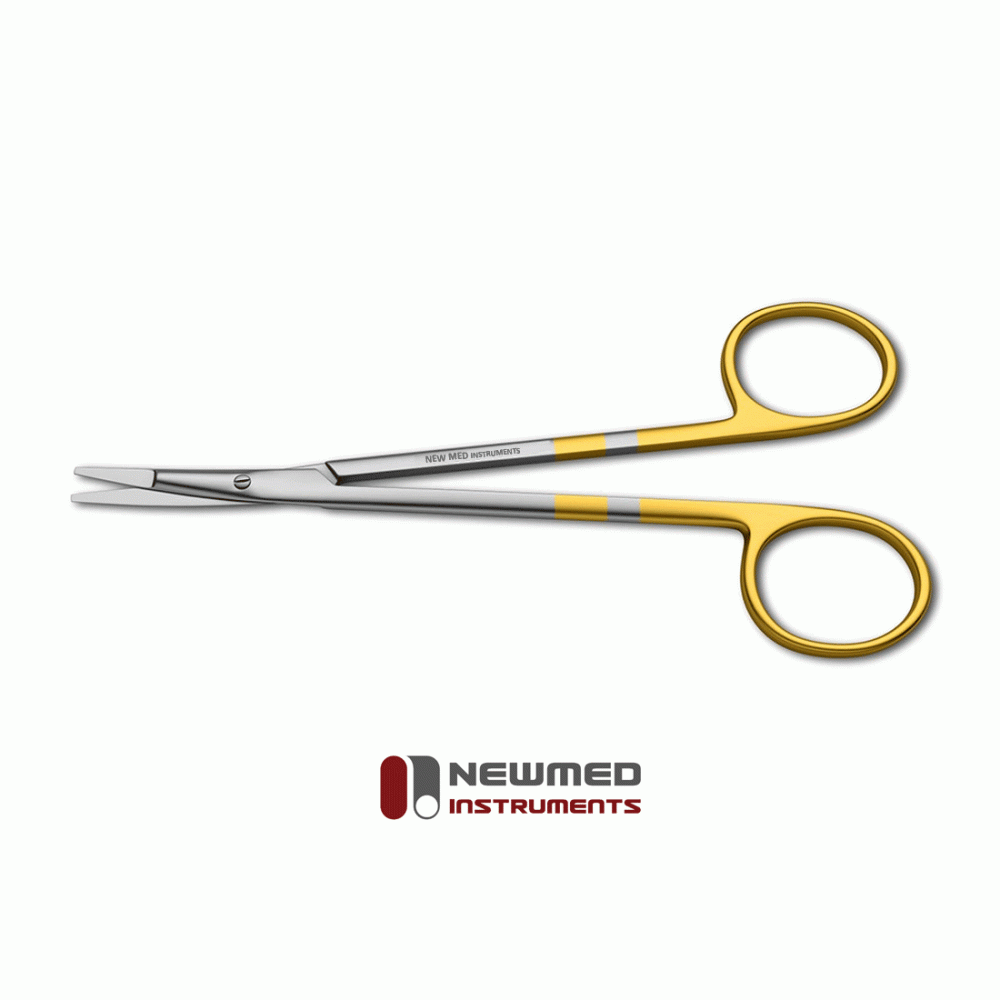 Greenberg PAR Scissors - Tungsten carbide, serrated, curved 