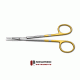 Greenberg PAR Scissors - Tungsten carbide, serrated, curved 