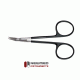 Gunter Nasal Double-Beveled Scissors, Angled - Serrated SuperCut