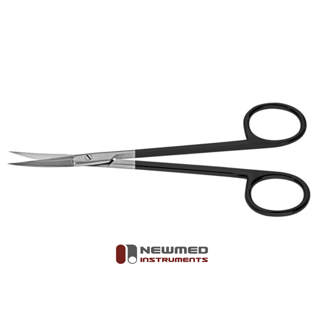 Tebbetts Delicate Dissecting Scissors, Curved, Serrated SuperCut