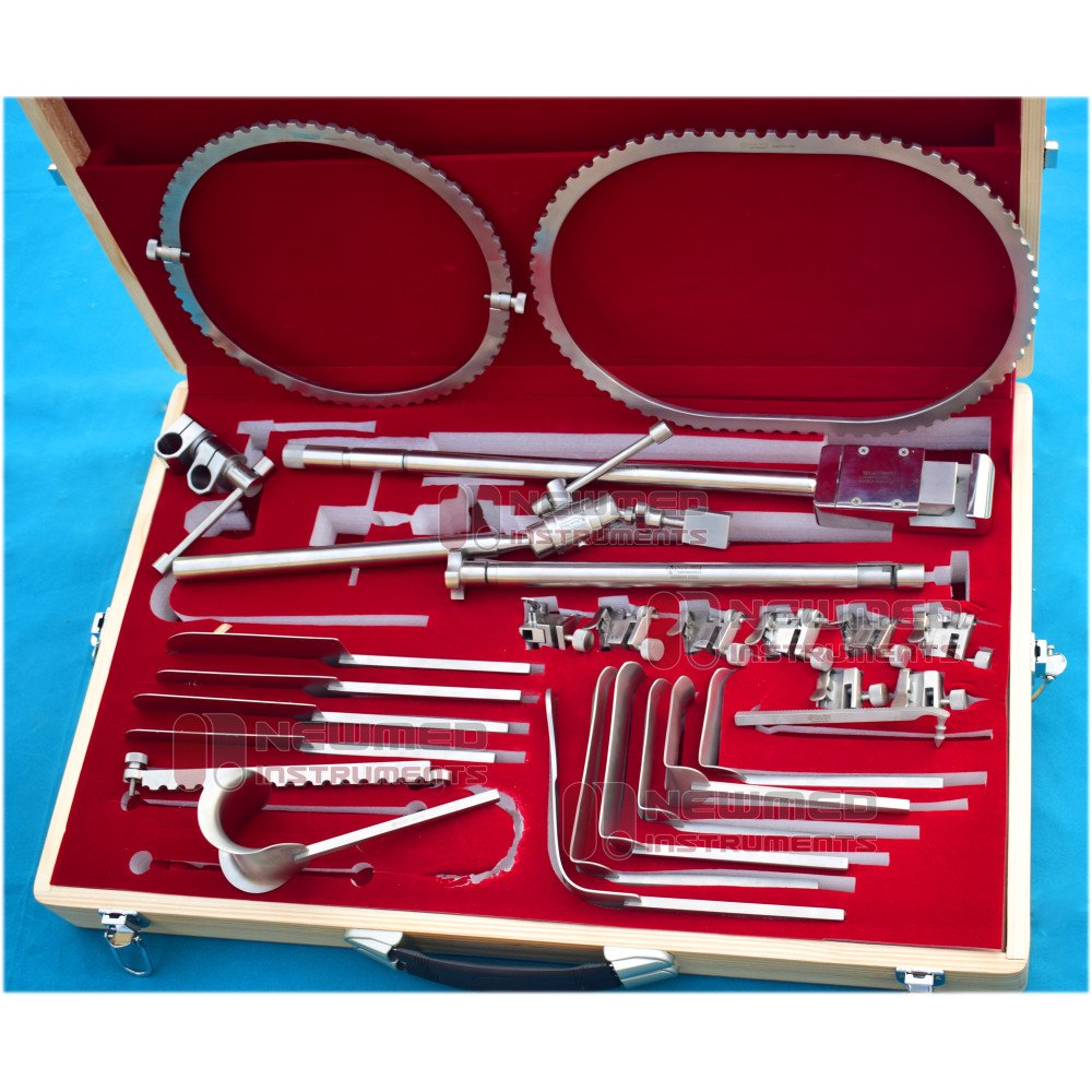 Bookwalter® Retractor Set 25" L x 5 3/8" W x 3" H,