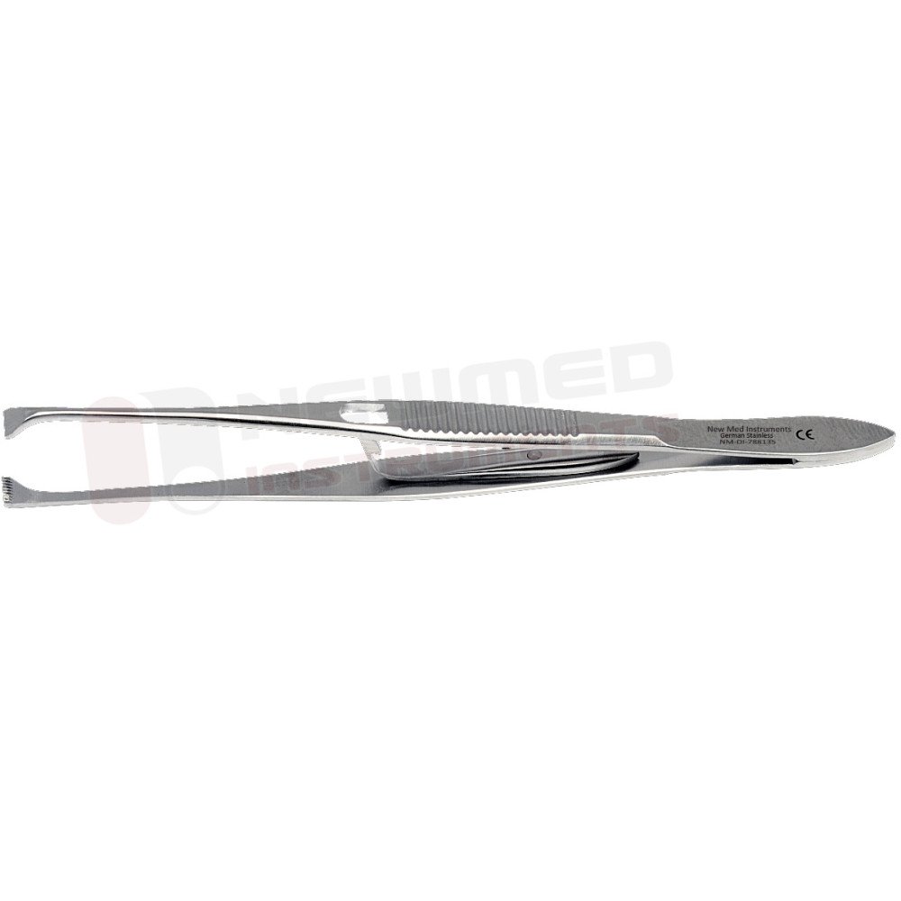 Graefe Fixation Forceps - Fine multiple atraumatic teeth