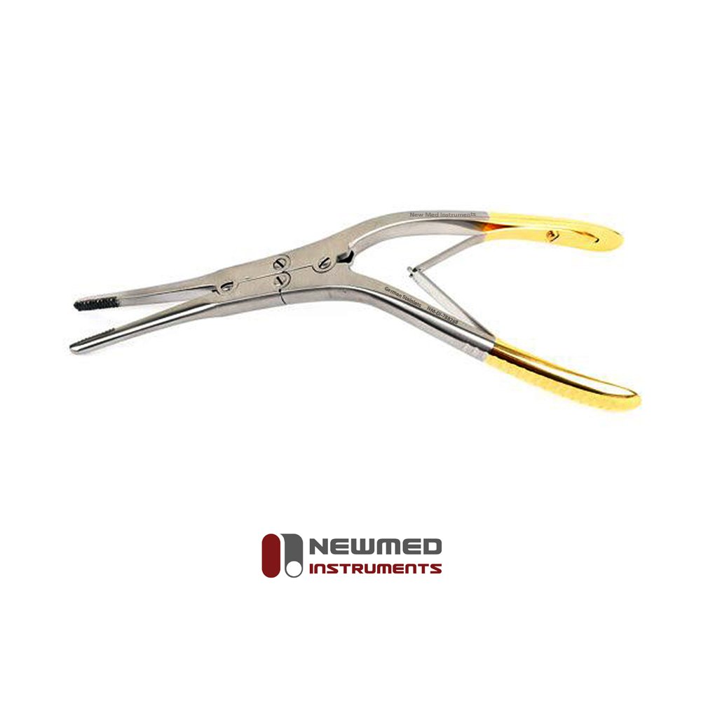 Rubin Septal Morselizer Forceps - Tungsten Carbide Deeply Serrated Jaws