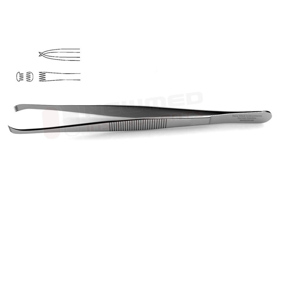 Stone Tissue Forceps - 5x6 teeth