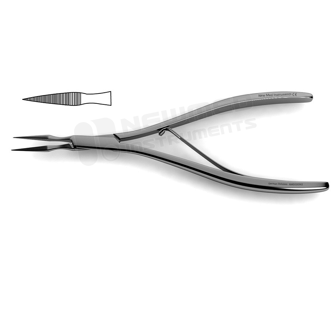 2 PCS Set Medical Virtus Splinter Forceps Surgical Veterinary
