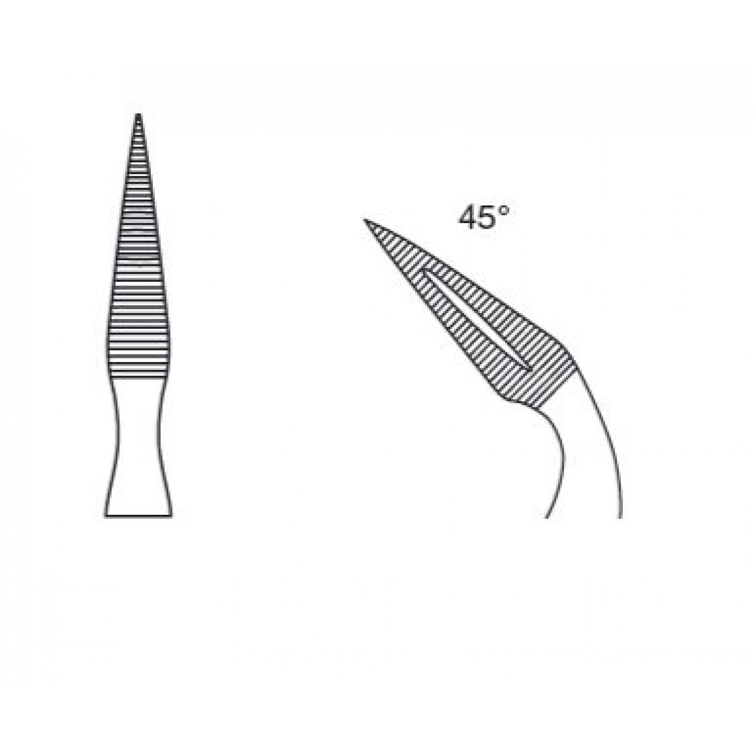 Virtus Splinter Forcep Pliers 5-1/2" Long 665VF
