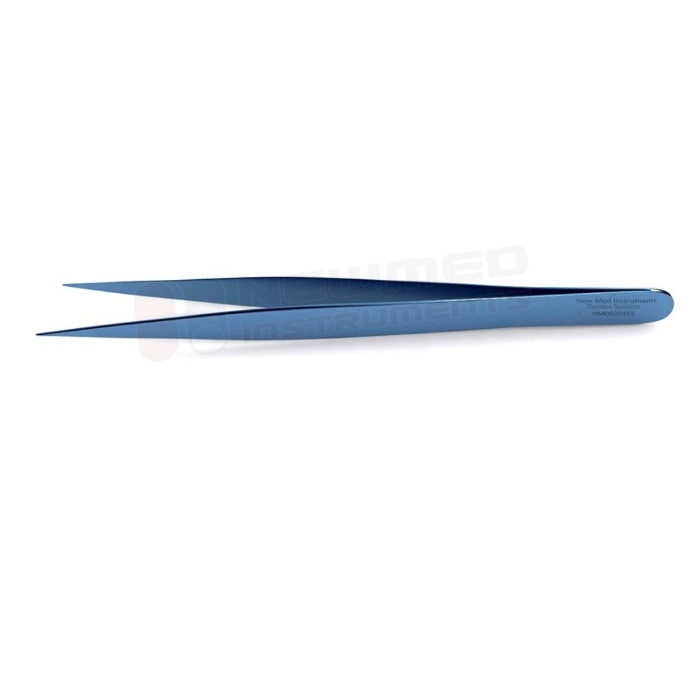 Titanium Swiss Jeweler's Forceps - extra-fine points, straight