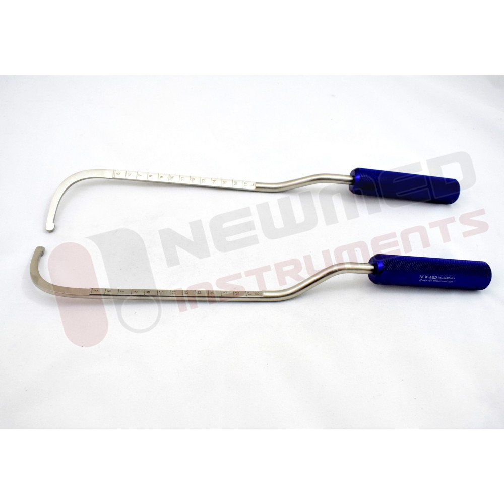 Agris-Dingman Submammary Breast Dissector Set of Two - Right & Left 